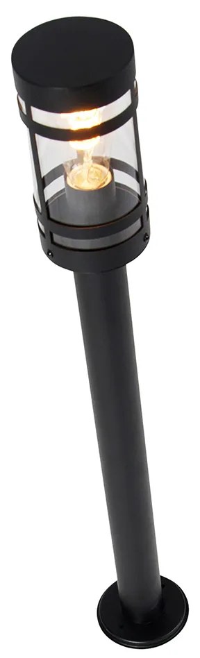 Inteligentná vonkajšia lampa čierna 80 cm IP44 vrátane Wifi ST64 - Gleam