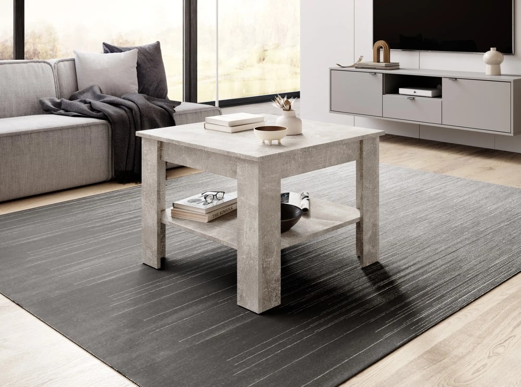 Konferenční stolek Minivas 67 cm beton