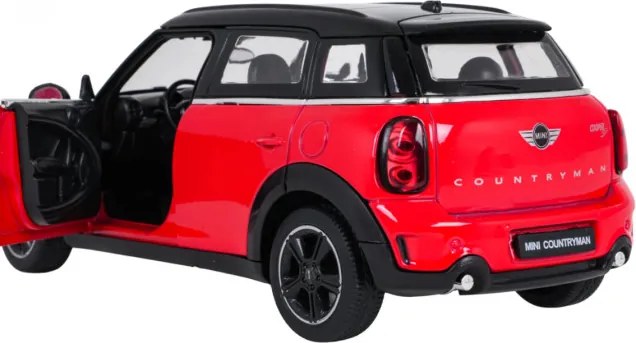 Model auta MINI Countryman 1:24 RASTAR červený