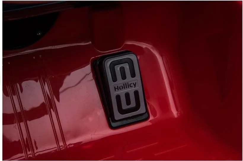 LEAN CARS Elektrické autíčko BMW Retro, LED, MP3, diaľkové ovládanie, červené lakované