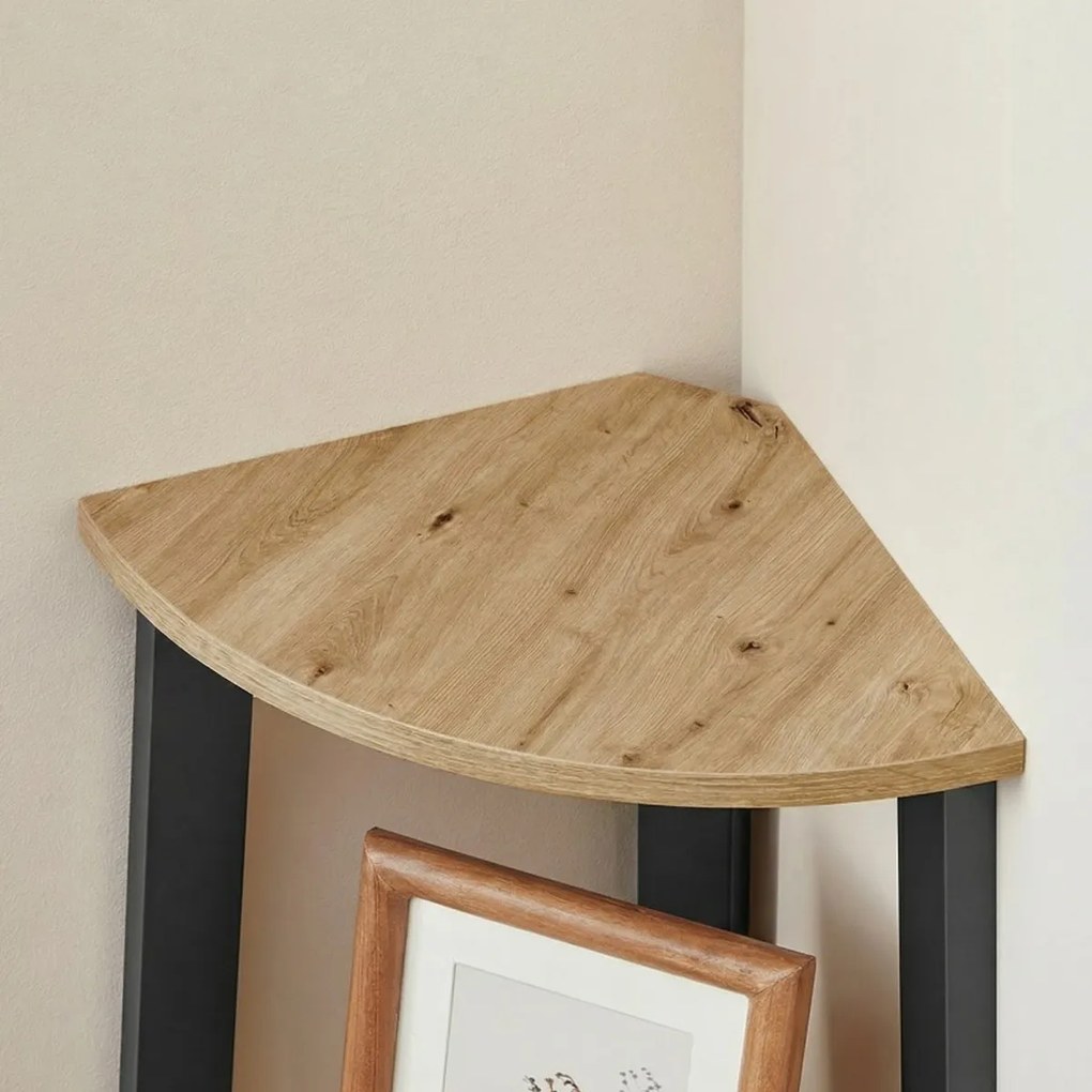 Rohová polica TAYLOR ARTISAN 4 police, 125x34cm