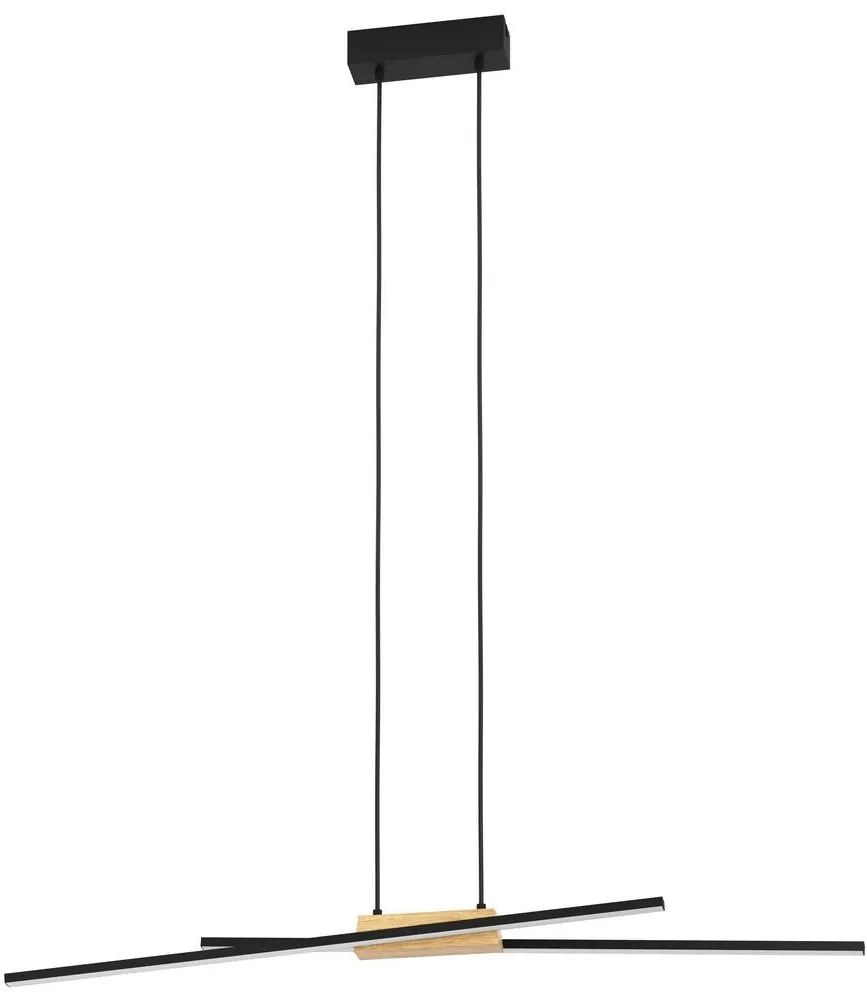 Eglo 900489 - LED Stmievateľný luster na lanku PANAGRIA 2xLED/13W/230V