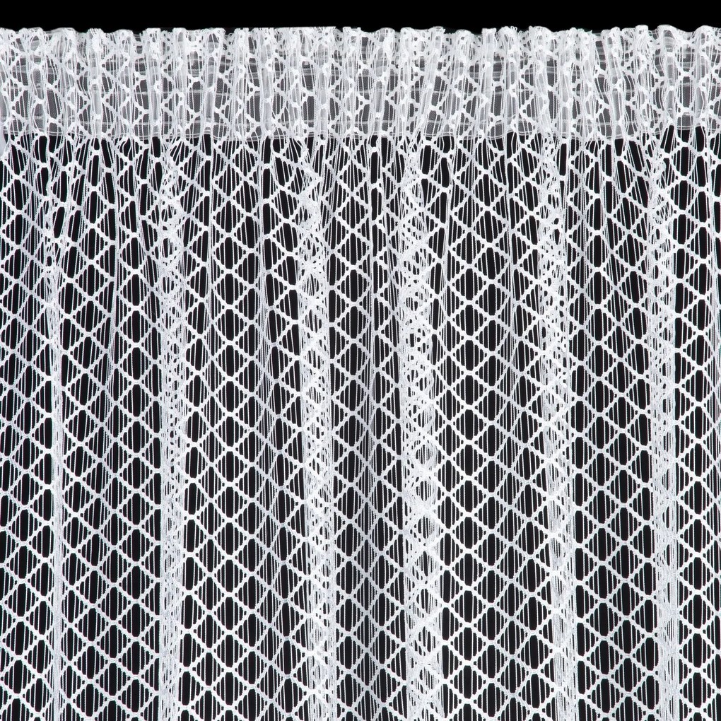 ZÁCLONA NA PÁSKE AIDEN 300X270 CM BIELA