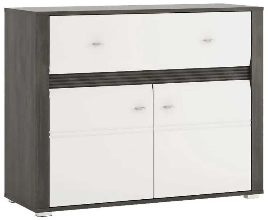 Komoda Sevilla Typ 34 nórská borovica/biela