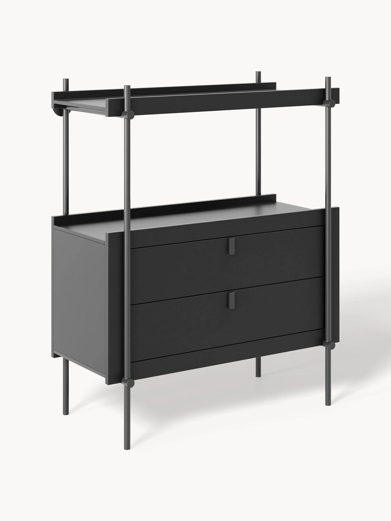 Regál so zásuvkami Rio