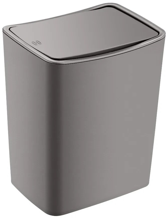 Aqualine, TOUCH odpadkový kôš, 8,5l, terra, TRN-183-05