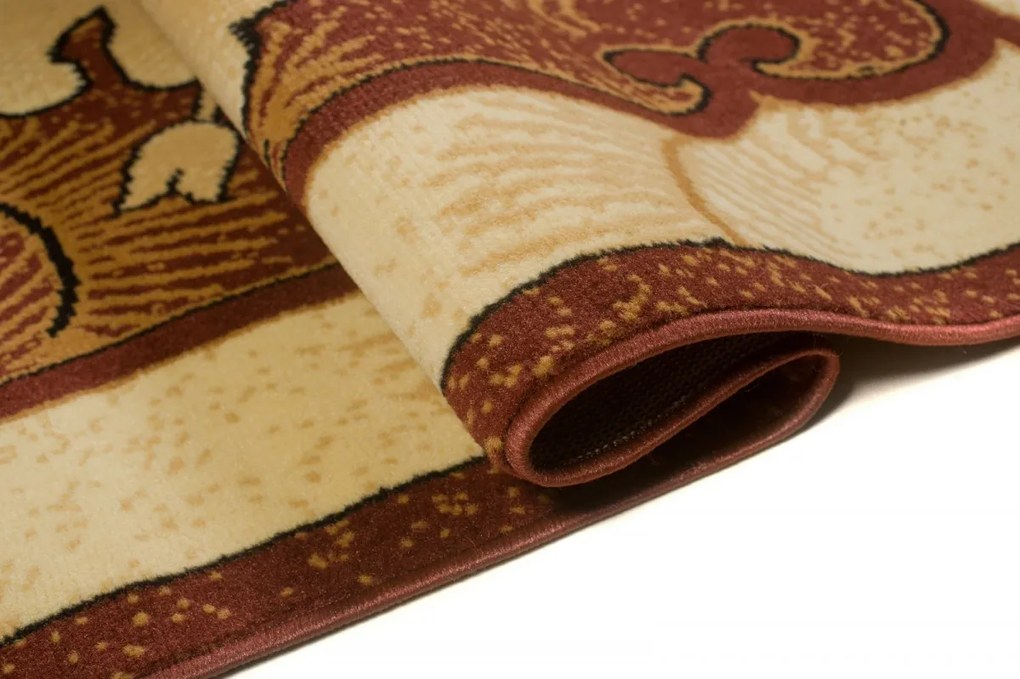 TA Koberec 4495A HNEDÝ ATLAS PP Rozmer: 300x400 cm