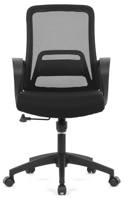 Autronic BONTEC Kancelárska stolička, hojdací mechanizmus, čierna sieťovina, KA-S3015 BK Farba: Čierna