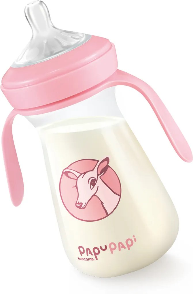 TESCOMA fľaša PAPU PAPI 250 ml, ružová , 250 ml