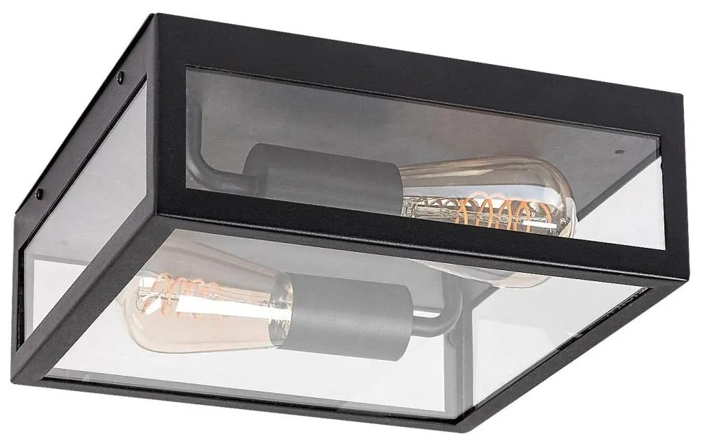 Rabalux 7070 - Vonkajšie stropné svietidlo ZATON 2xE27/60W/230V IP23