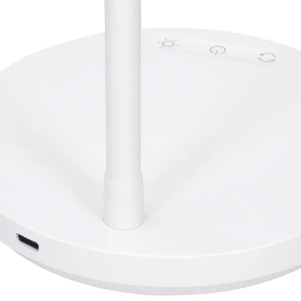 Solight WO3000-W - LED Stmievateľná stolná lampa LED/4,5W/5V 3000/4000/6500K biela