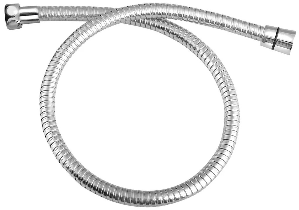 Aqualine Aqualine, MINIFLEX Sprchová kovová hadica 80cm, chróm, 1208-12