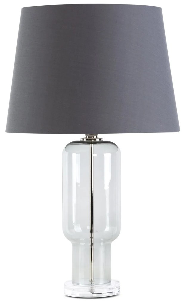 Stolná lampa Lila (02) 32x40x66 cm šedá