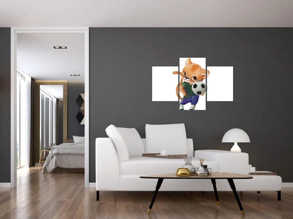 Obraz - Akvarelové zvieratko N⁰4 (90x60 cm)