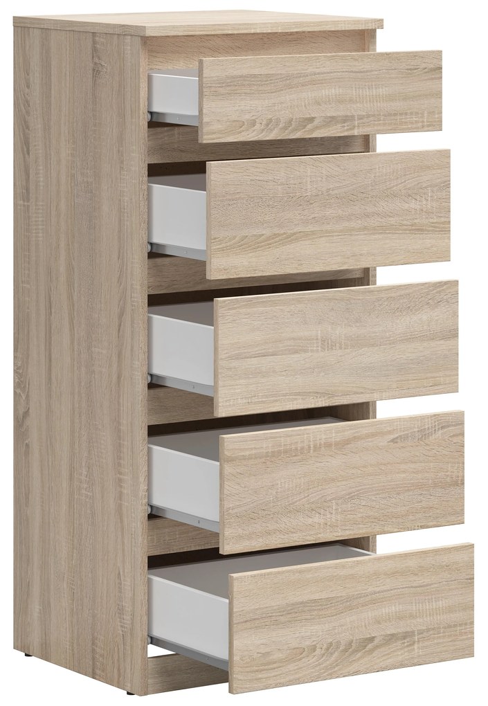 Komoda BRW Tetrix 3 (dub sonoma) . Akcia -40%. Vlastná spoľahlivá doprava až k Vám domov. 1098540
