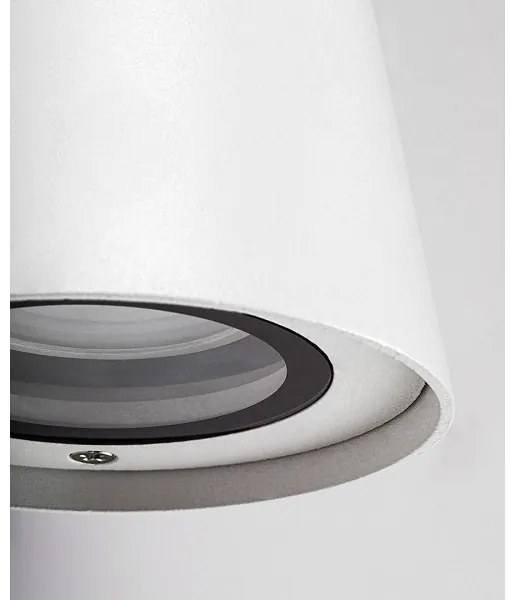 Rabalux - Vonkajšie nástenné svietidlo 1xGU10/35W/230V IP54 biela