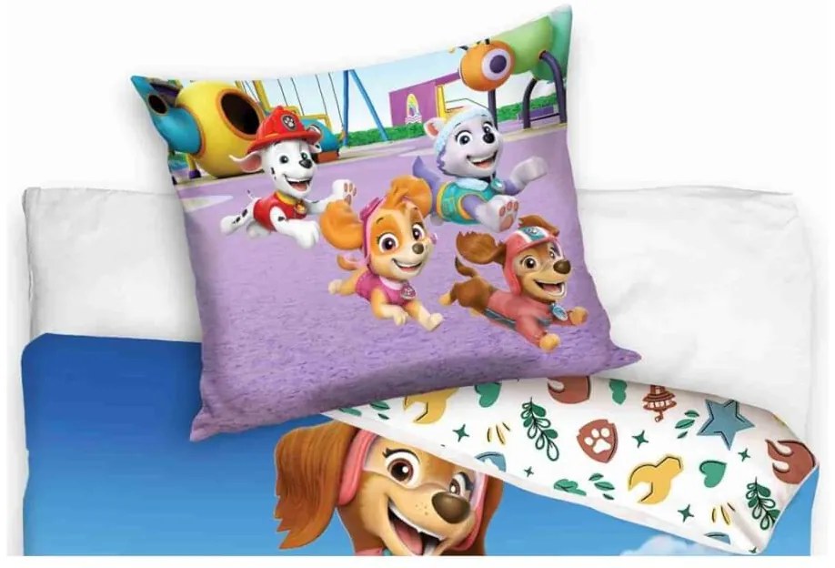 Detské obliečky Labková Patrola - Šteňatá na ihrisku