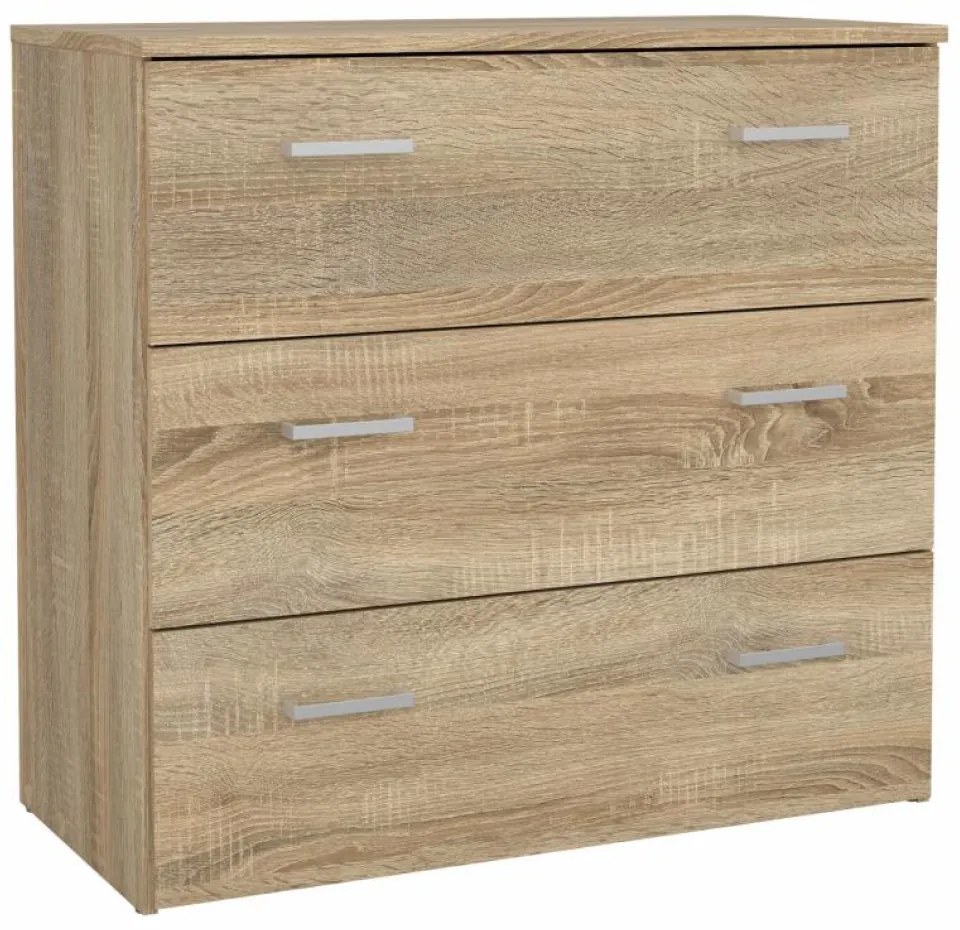 Komoda GARBO 3, dub Sonoma