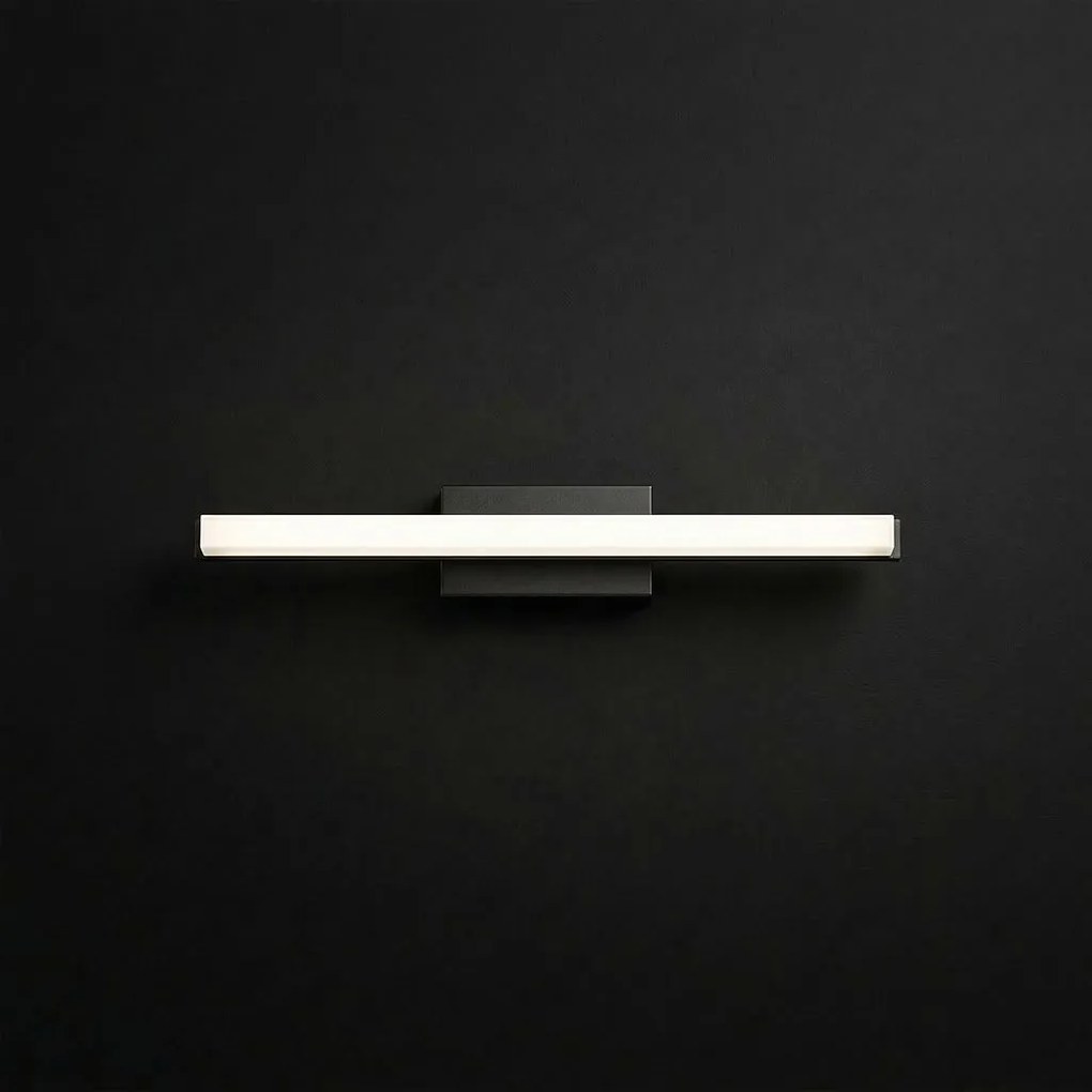 Toolight Toolight, LED nástenné svietidlo 40 cm, 6W, 500 lm, 4000K, APP1854-1W, čierna, OSW-66008