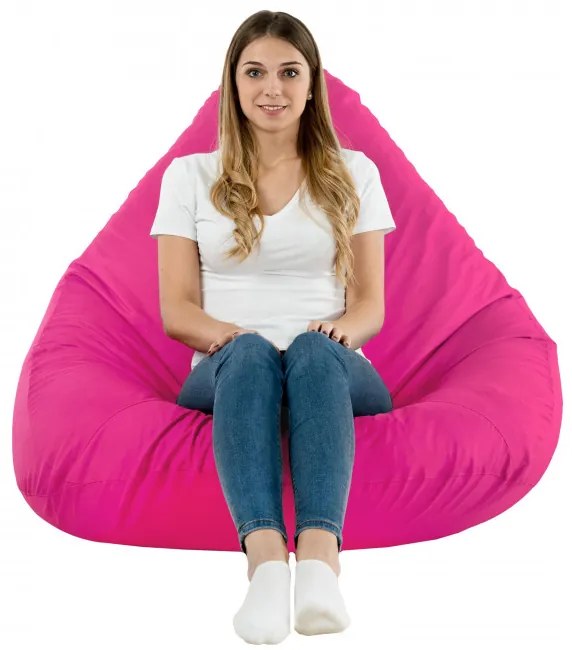 Sedací vak DROP XXL ružový OUTDOOR