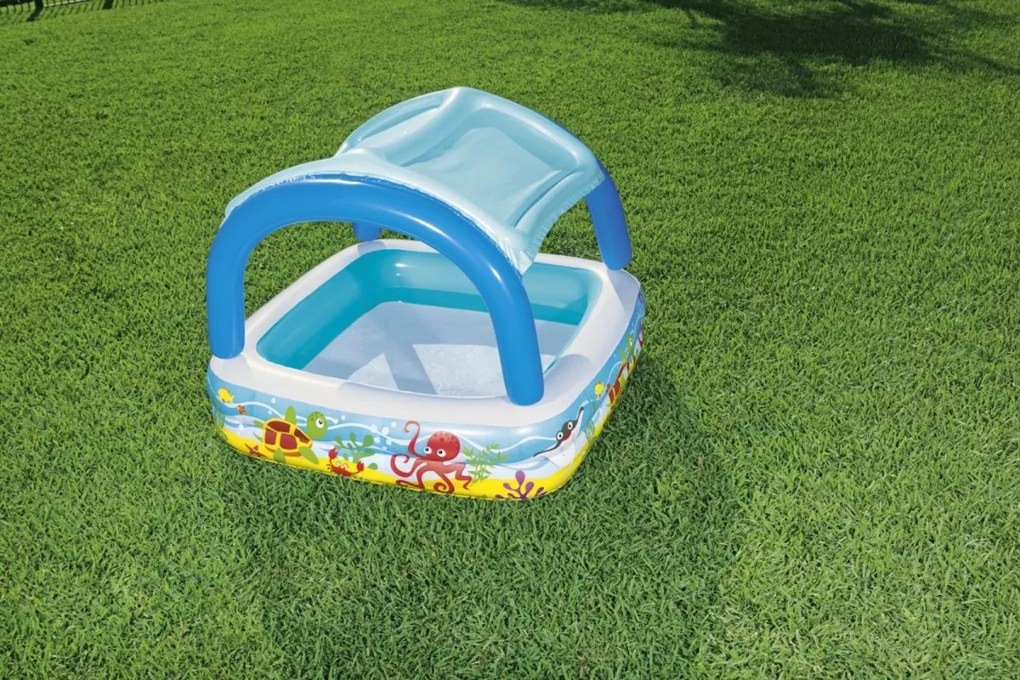 BESTWAY DETSKÝ NAFUKOVACÍ BAZÉN 147 x 147 x 122 cm - 52192