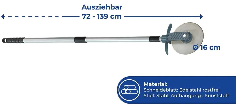 Zastrihávač okrajov trávnika - Maximex