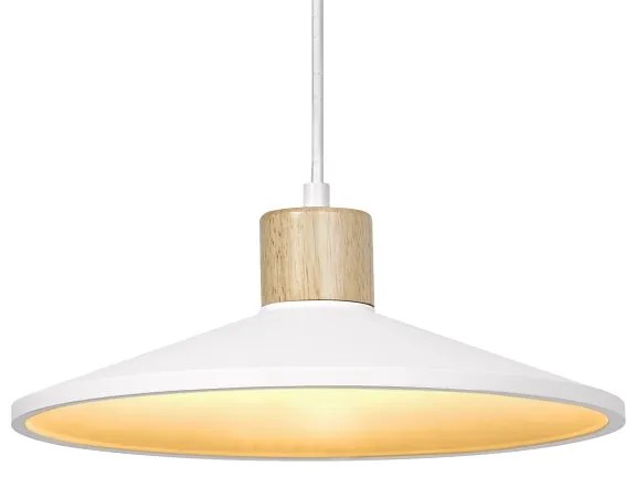 Ledvance - Luster na lanku DECOR PLASTER 1xE27/25W/230V pr. 32 cm sadra biela