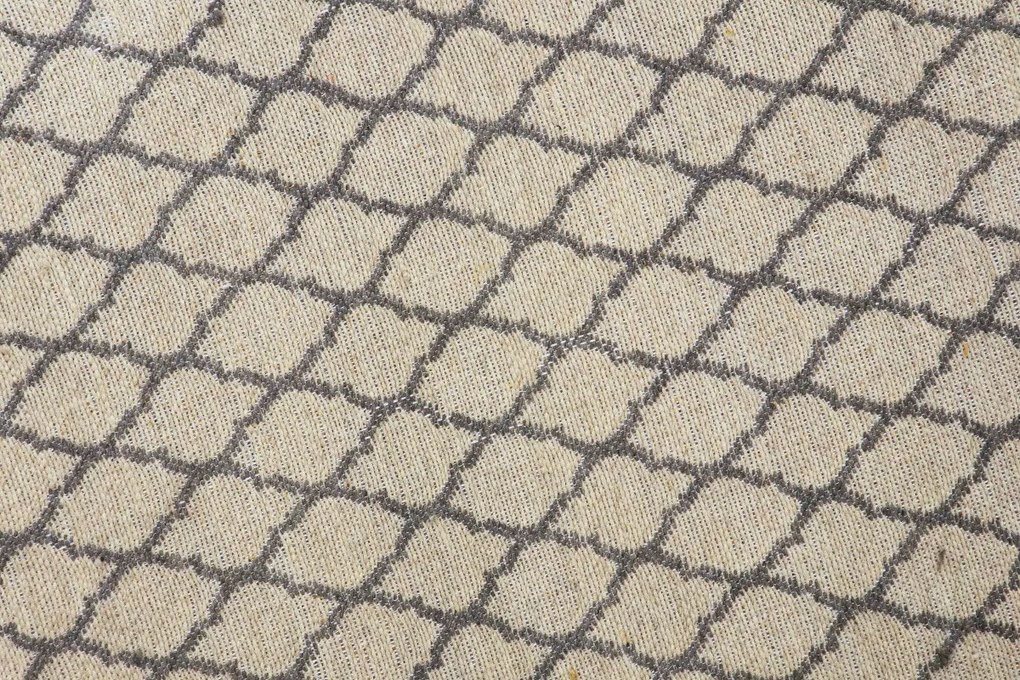 Ručne tkaný voňavý kusový koberec Vetiver 03, 120x170, béžová, exteriér, Mujkoberec Original