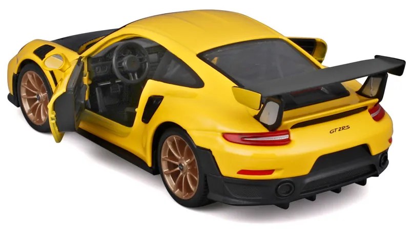 Maisto – Stavebnica – Porsche 911 GT2 RS, žltá, 1:24
