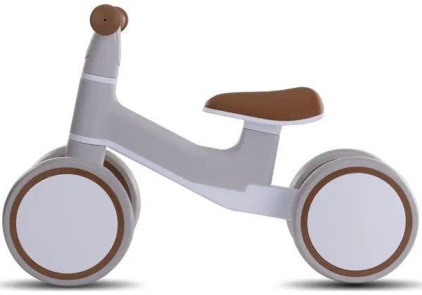 Odrážadlo KVADROLET šedá/hnedá