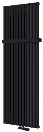 Isan Octava radiátor pre ústredné vykurovanie 150x46,2 cm čierna DOCT15000462CSM