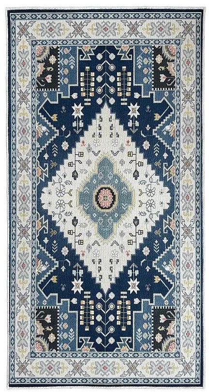 Koberec Printing Loop 1,6/2.3 1 modrá