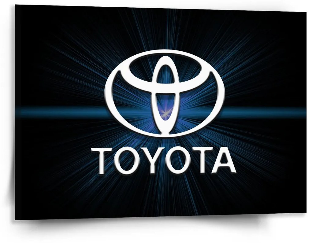 Sablio Obraz Toyota Blue Glow - 150x110 cm