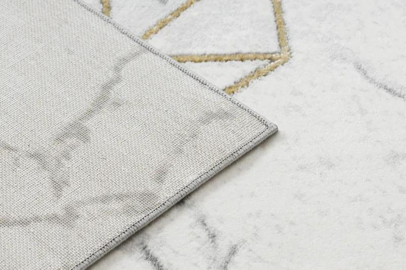 Dywany Łuszczów Kusový koberec Emerald diamant 1019 cream and gold - 160x220 cm