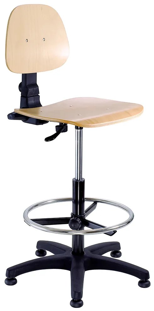 Pracovná stolička Eko XL, buk