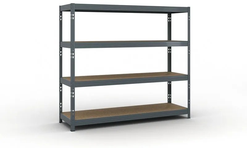 Policový regál 1+1 ZADARMO, 1853x2000x600 mm, nosnosť 500 kg