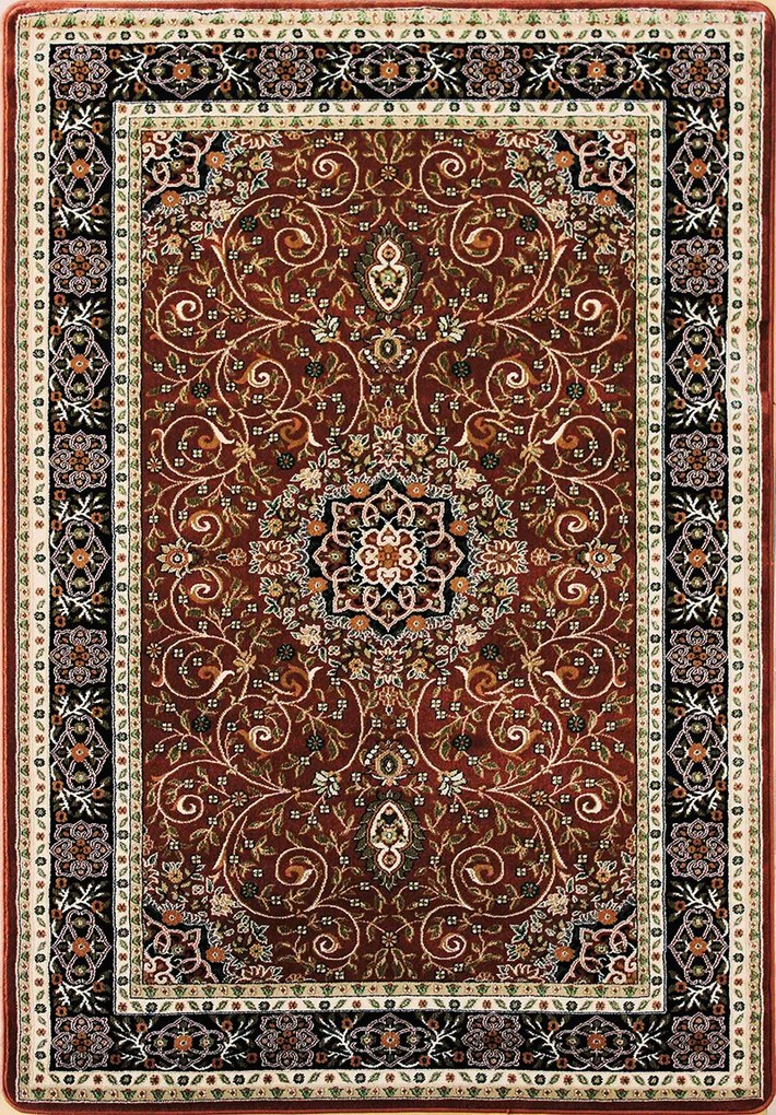 Koberec Anatolia 5858 VIZON béžový s orientálnym vzorom – obdĺžnik Rozmer: 70x100 cm