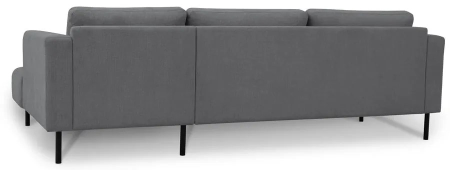 Tmavosivá rohová pohovka (pravý roh) Hero – Scandic