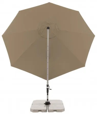 Doppler ACTIVE 370 cm - bočný záhradný slnečník s bočnou tyčou - 2. akosť (S258)