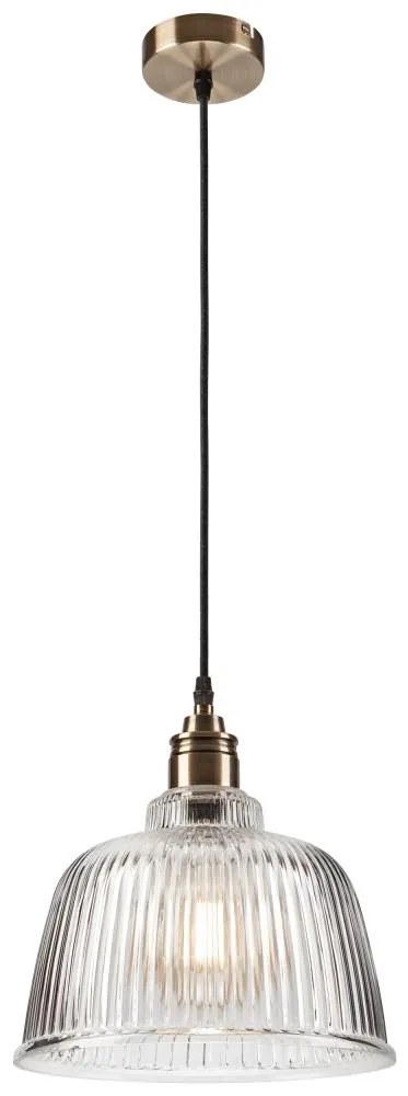 Luster na lanku ASTA 1xE27/60W/230V bronz