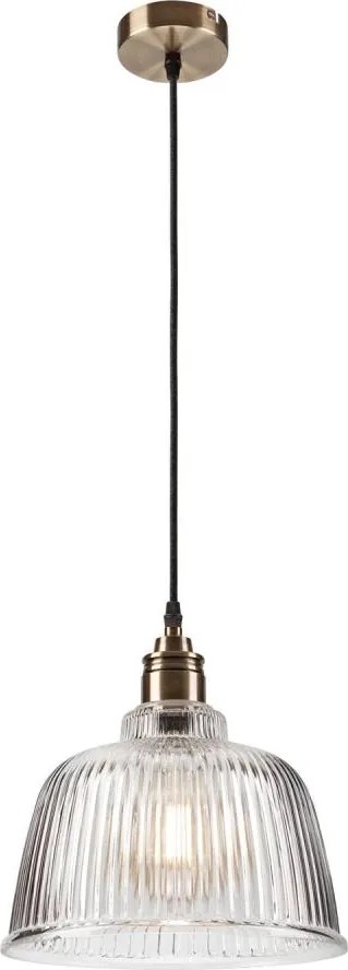 Luster na lanku ASTA 1xE27/60W/230V bronz