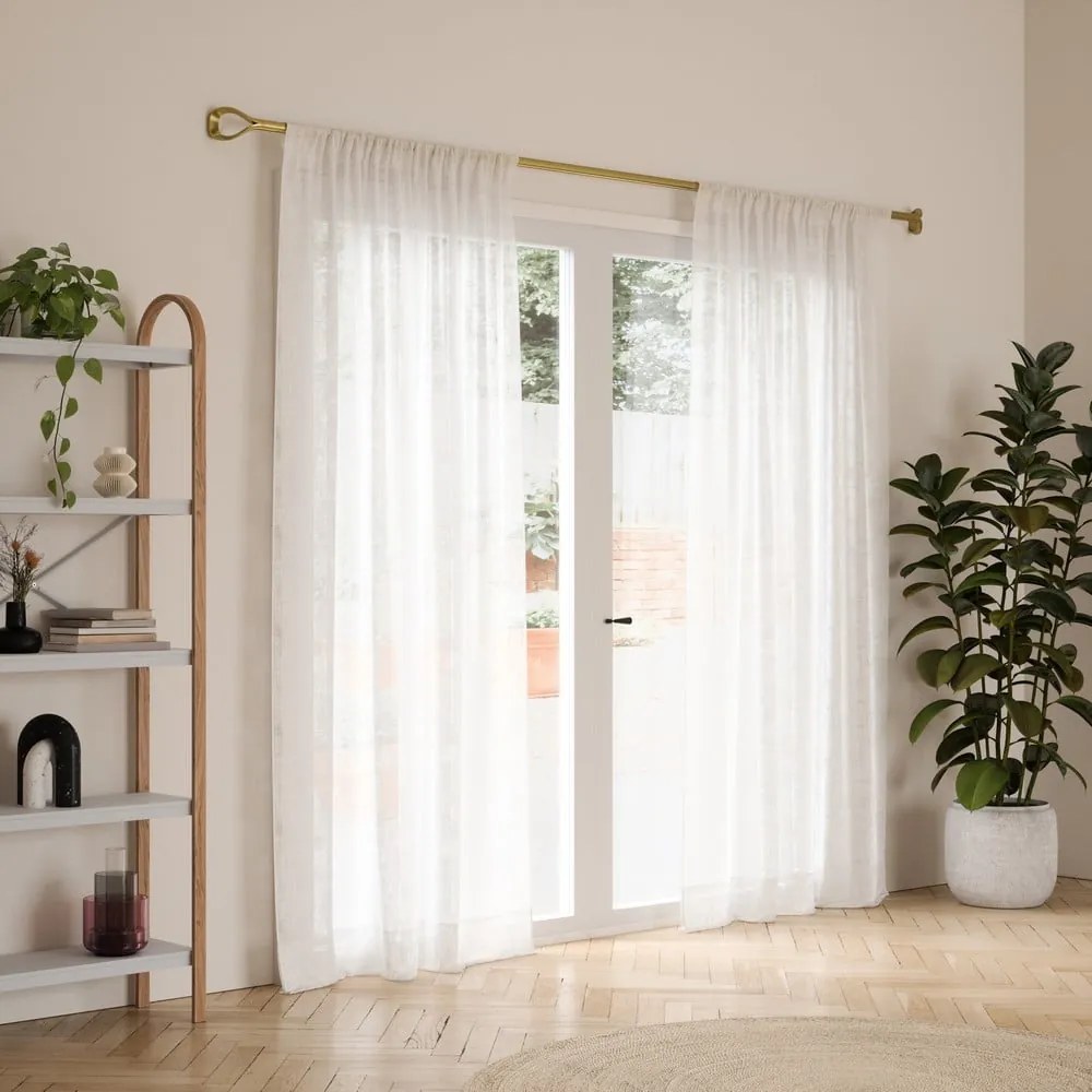 Oceľová roztiahnuteľná garniža 107 - 305 cm Loop – Umbra