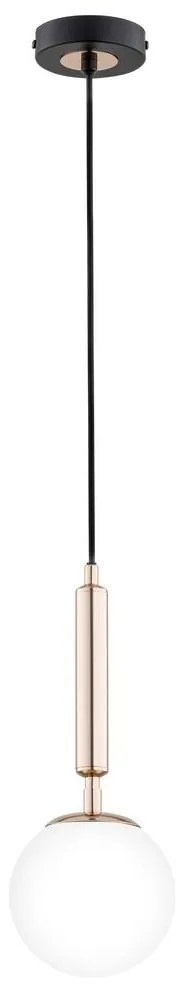 Luster na lanku VOLDA 1xE14/40W/230V mosadz