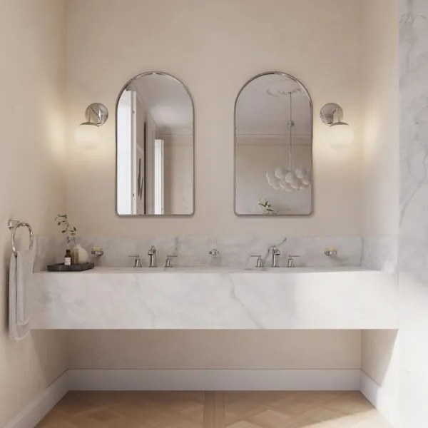 OMNIRES AL53230CR - Nástenný vešiak na uteráky ART LINE lesklý chróm