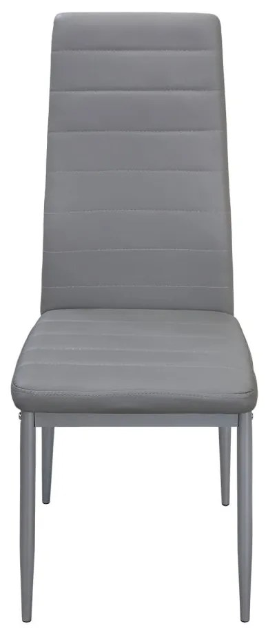IDEA nábytok Jedálenská stolička SIGMA sivá