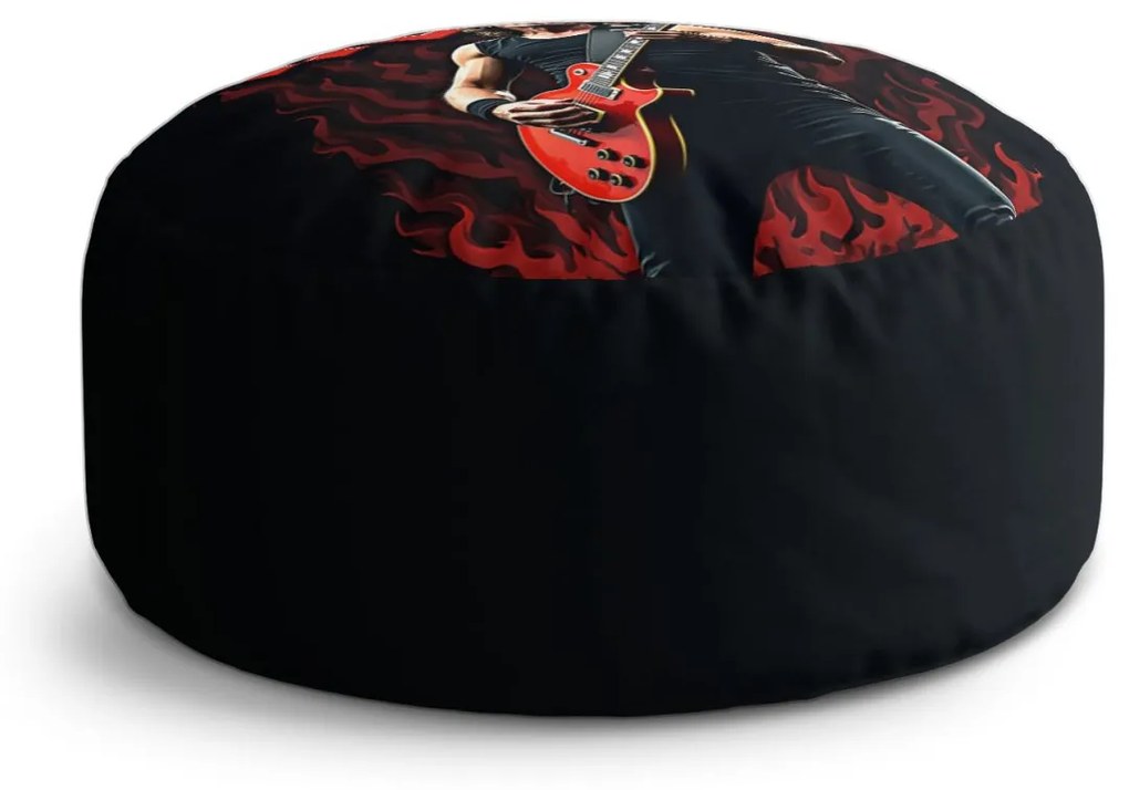 Sablio Taburet Circle ACDC Gitarista: 38x48 cm