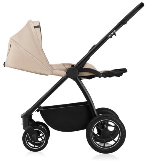 Lionelo - Kombinovaný kočík 3v1 MERIL Beige Sand