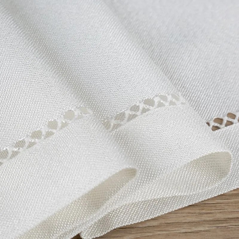 OBRUS EMILY 145 X 260 CM BIELY