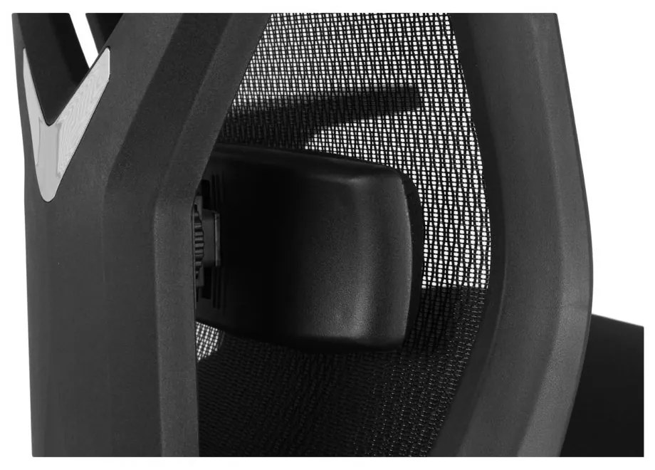 Kancelárska ergonomická stolička Neoseat JERROD — čierna, nosnosť 150 kg
