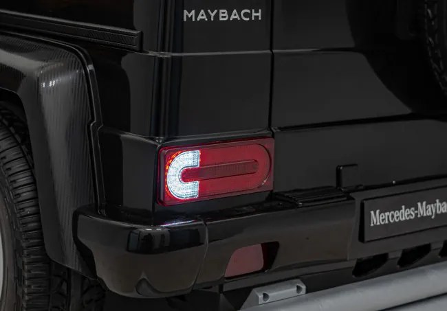 Elektrické autíčko Mercedes Benz MAYBACH G650 STRONG čierne